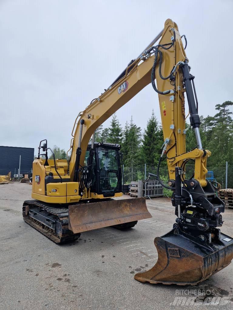 CAT 315 حفارات زحافة