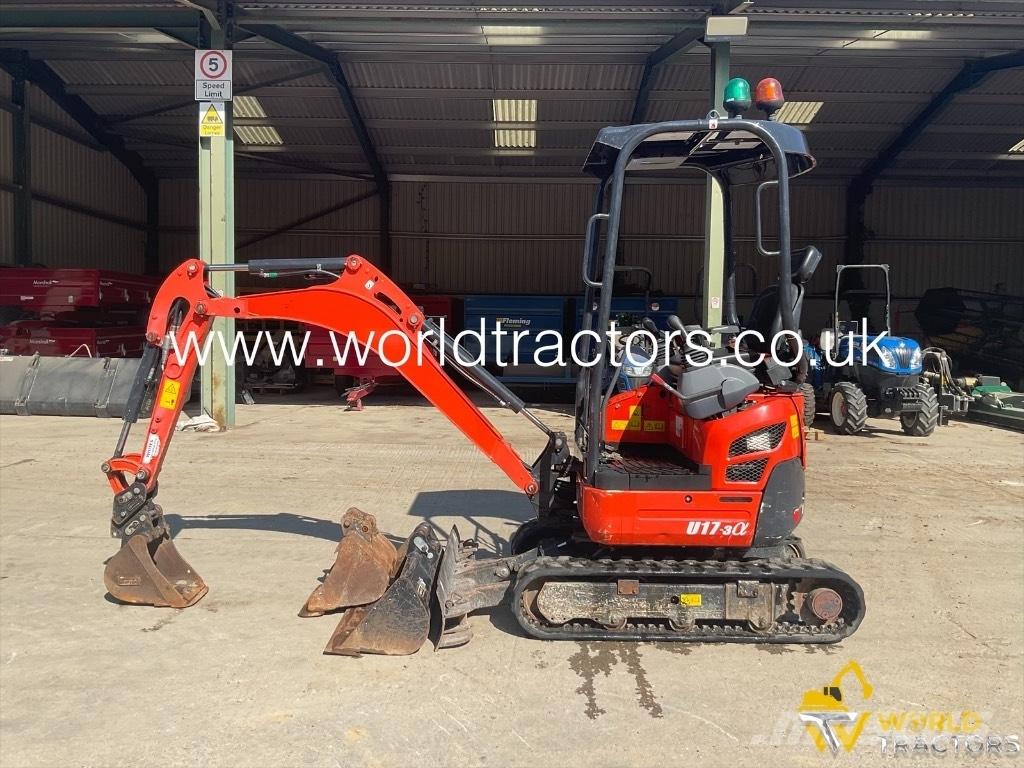 Kubota U 17-3 حفارات صغيرة أقل من 7 طن (حفارات صغيرة)