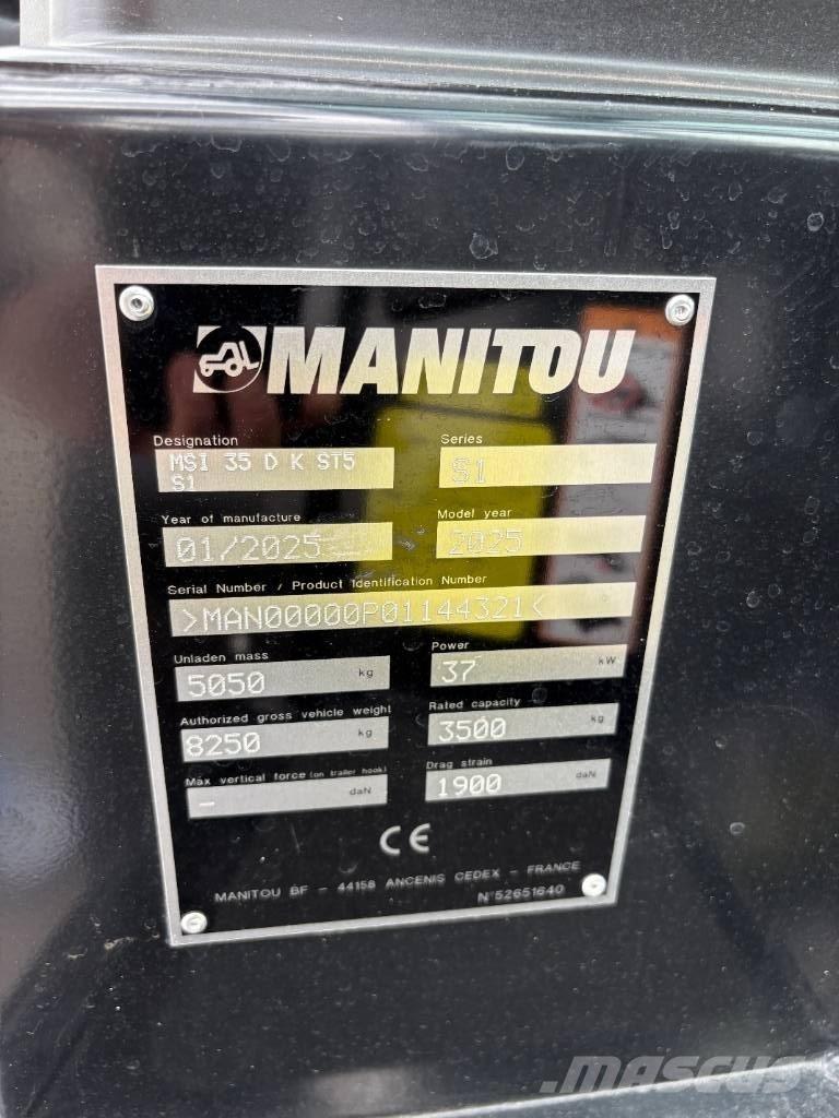 Manitou MSI 35 شاحنات الطرق الوعرة
