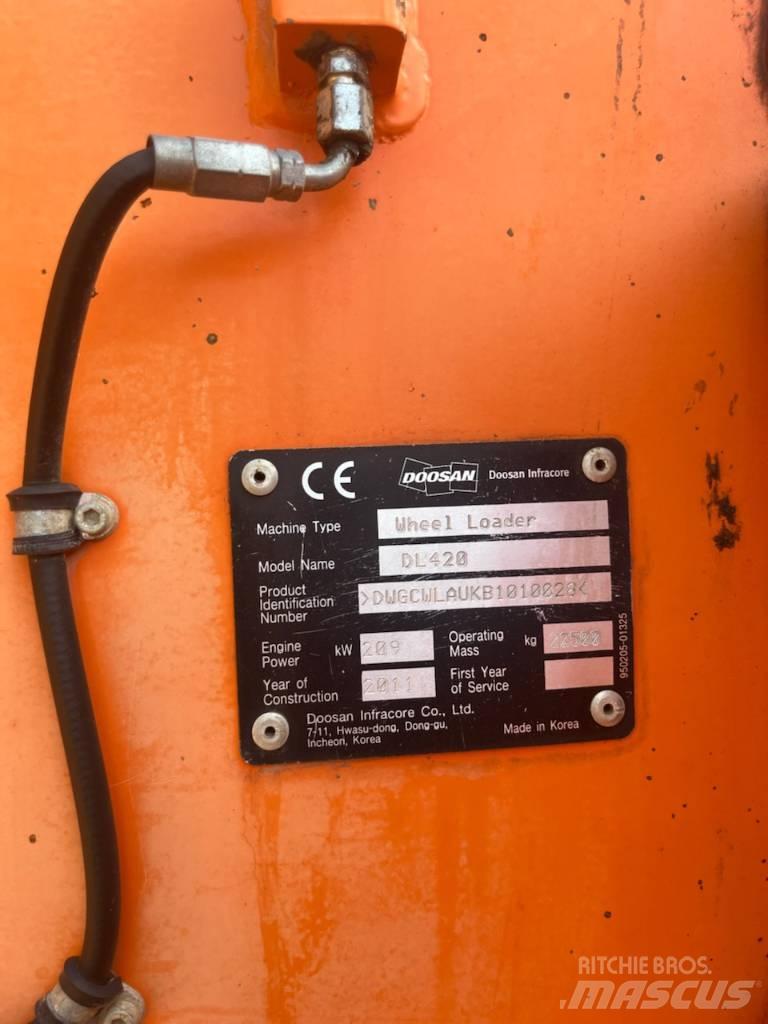 Doosan 420 لوادر بعجل