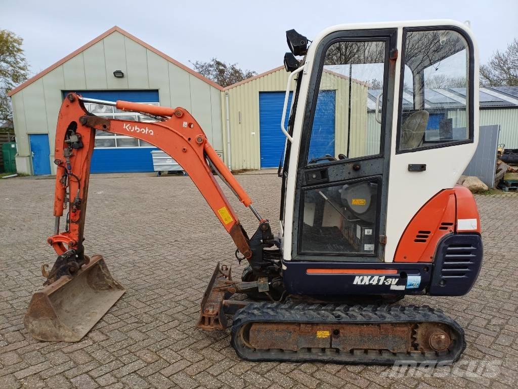 Kubota KX 41-3V حفارات صغيرة أقل من 7 طن (حفارات صغيرة)