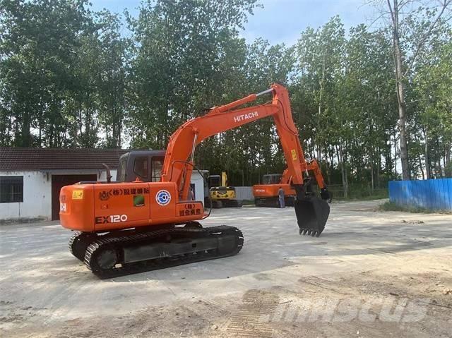 Hitachi EX120 حفارات زحافة
