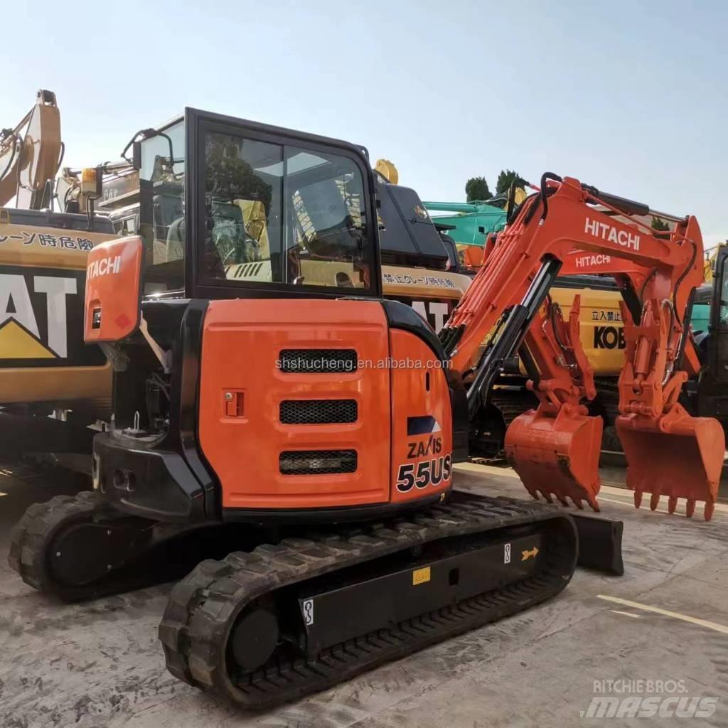 Hitachi ZX55U-5A حفارات صغيرة أقل من 7 طن (حفارات صغيرة)