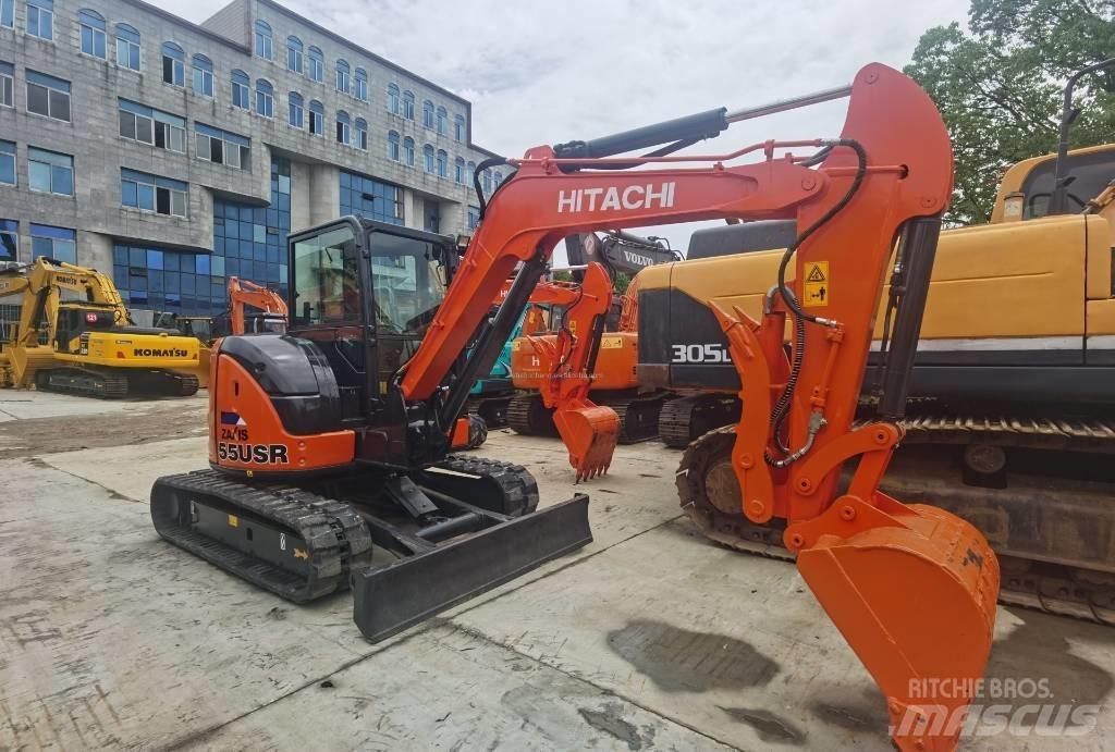 Hitachi ZX55U-5A حفارات صغيرة أقل من 7 طن (حفارات صغيرة)