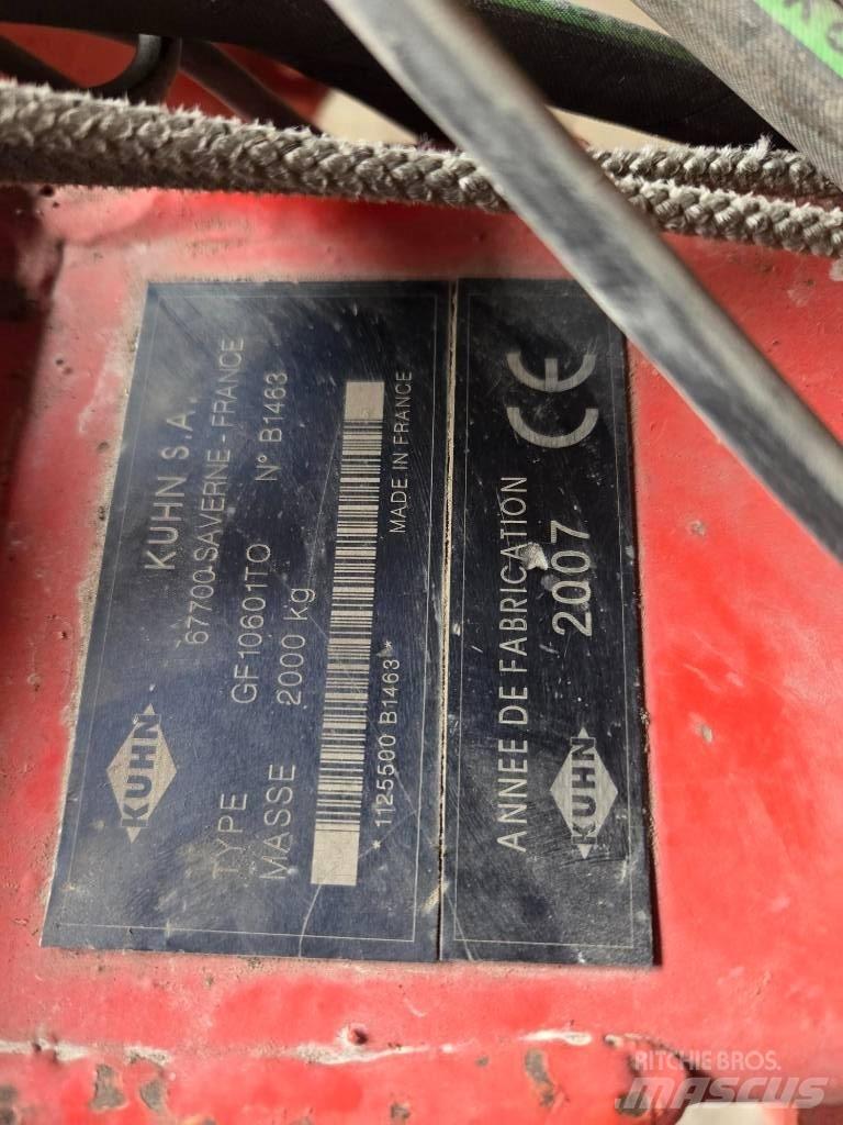 Kuhn GF 10601 T O مكابس وميبسات التبن