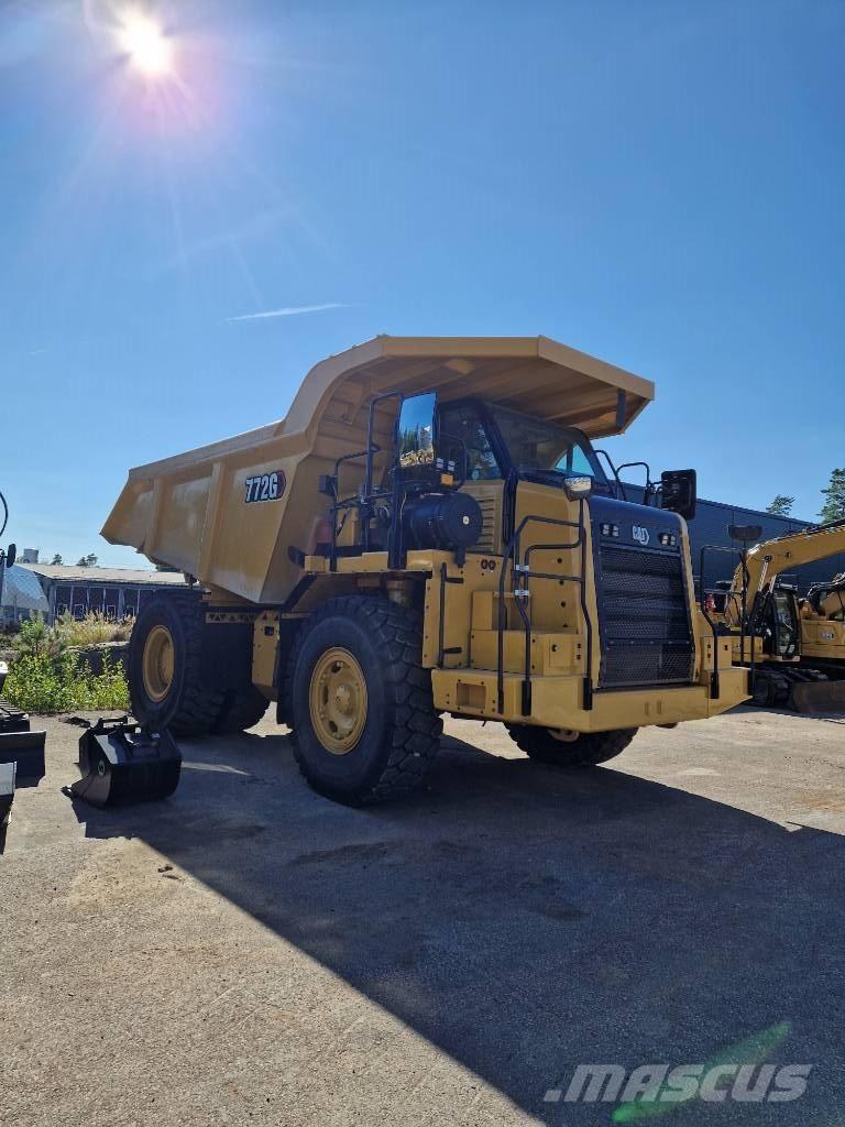 CAT 772G شاحنات المخلفات الصلبة