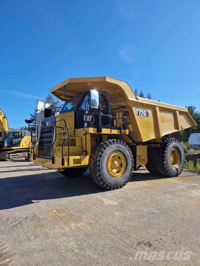 CAT 772G شاحنات المخلفات الصلبة