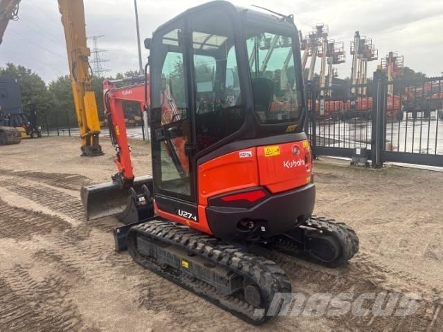 Kubota U 27-4 حفارات صغيرة أقل من 7 طن (حفارات صغيرة)