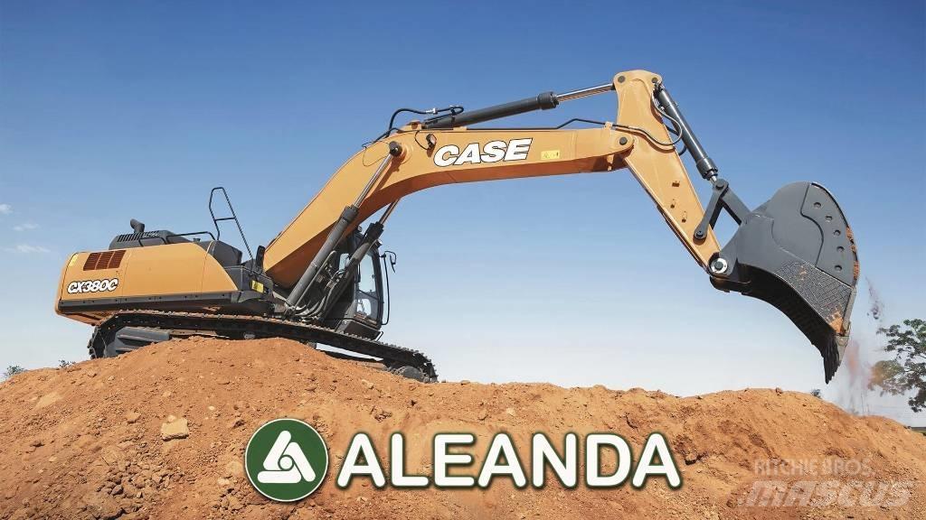 CASE CX 380 C حفارات زحافة
