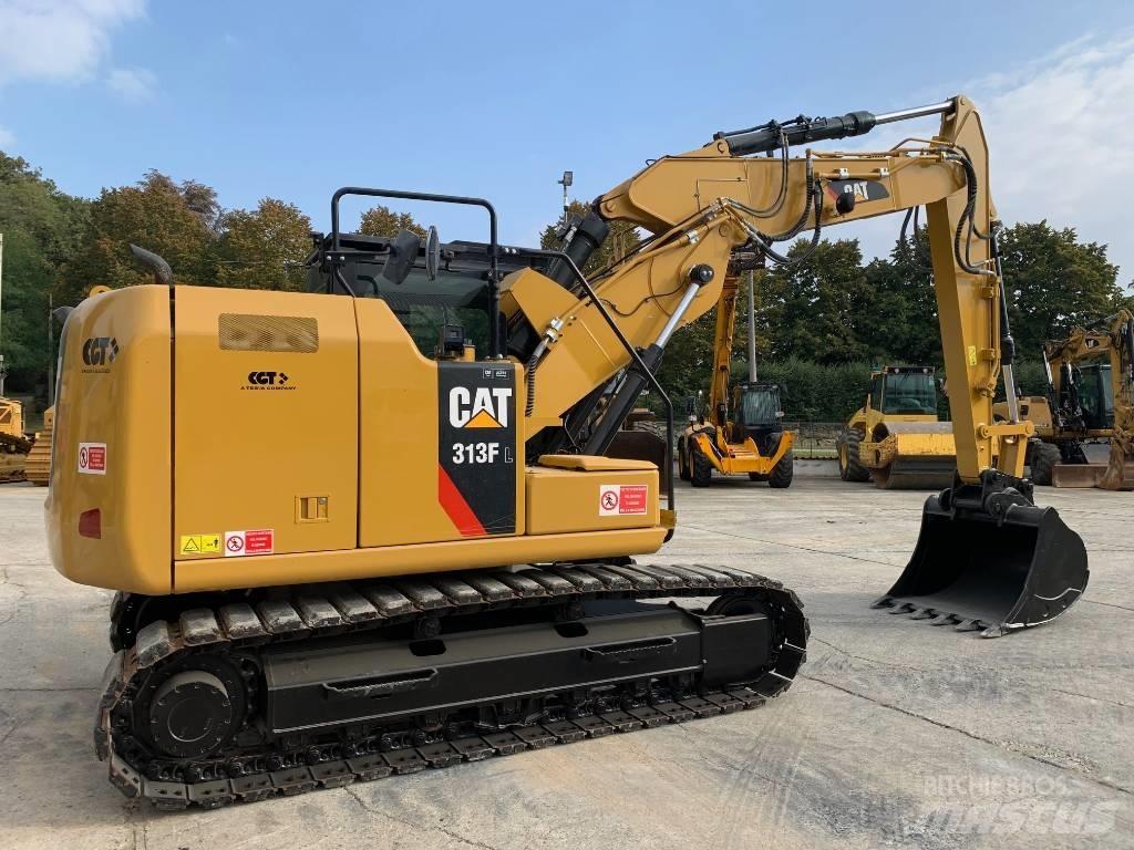 CAT 313 F L حفارات زحافة