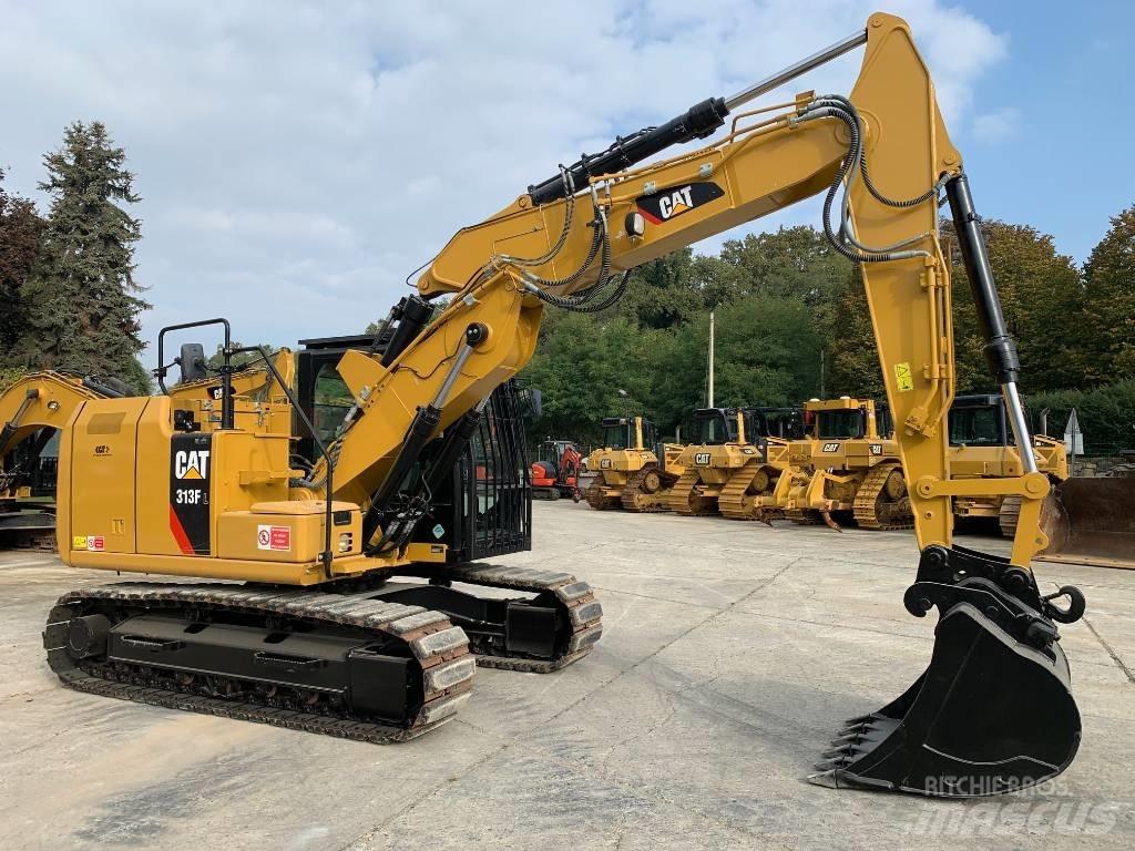 CAT 313 F L حفارات زحافة