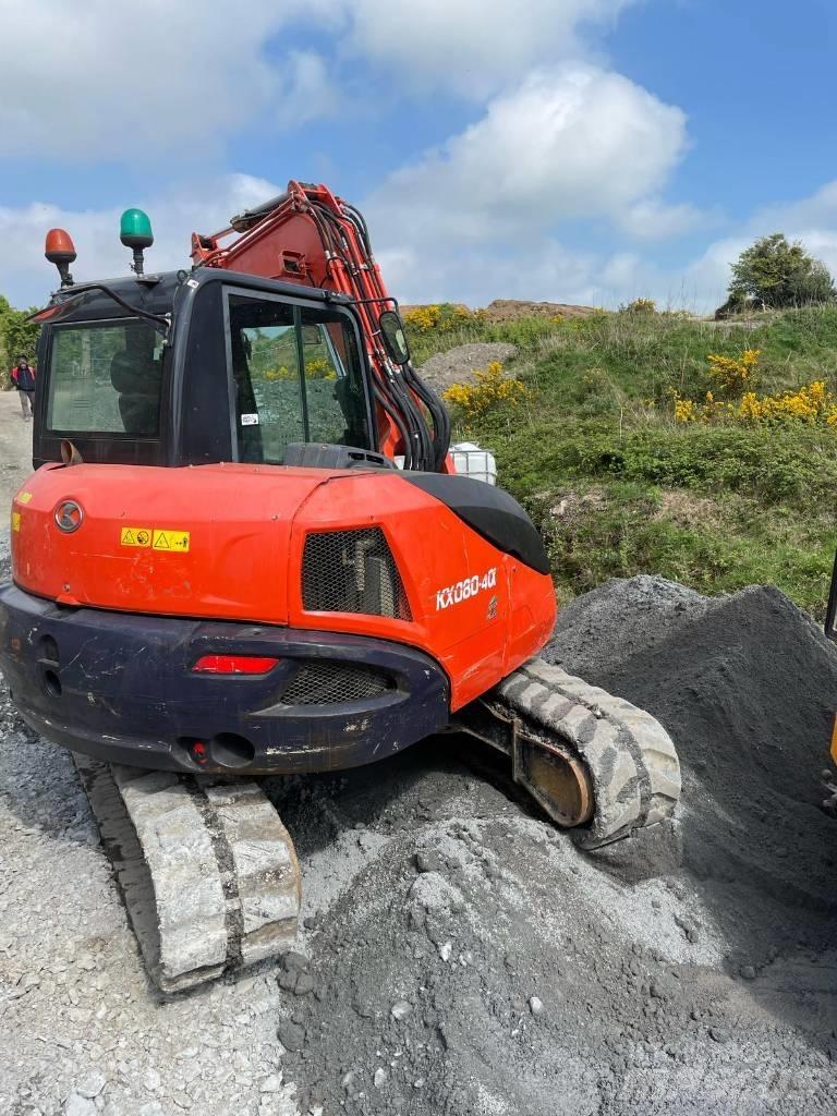 Kubota KX 080-4 حفارات وسط 7 طن - 12 طن