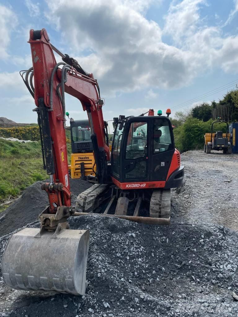 Kubota KX 080-4 حفارات وسط 7 طن - 12 طن