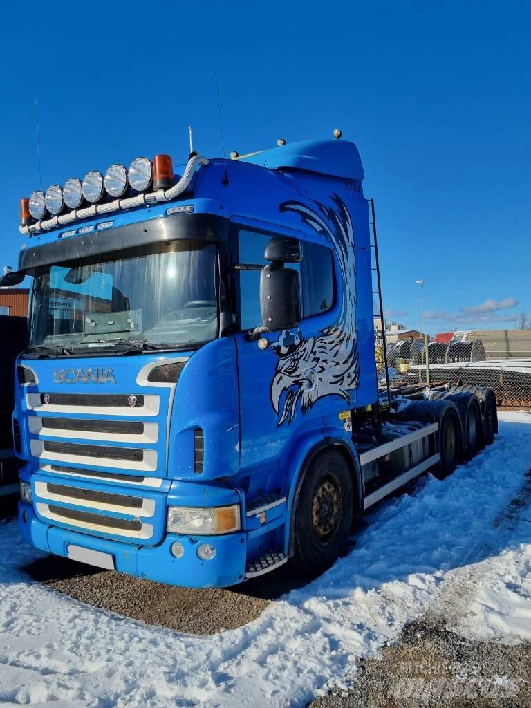 Scania R 500 LB 8X4 شاحنات الرافعات الخطافية