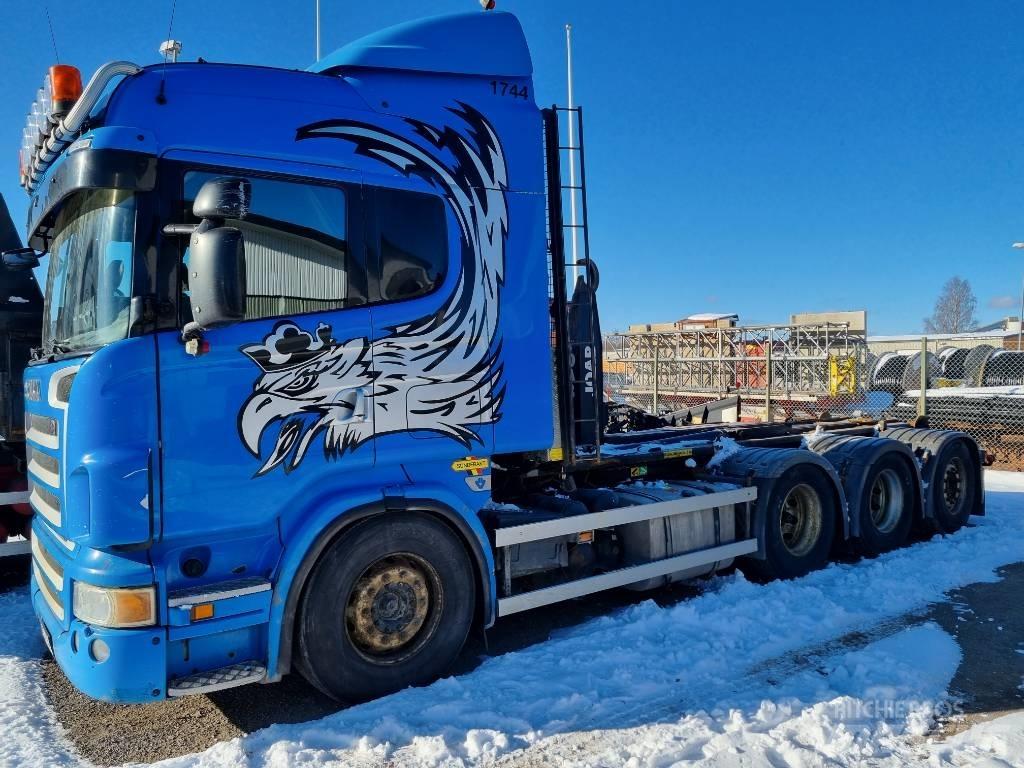 Scania R 500 LB 8X4 شاحنات الرافعات الخطافية
