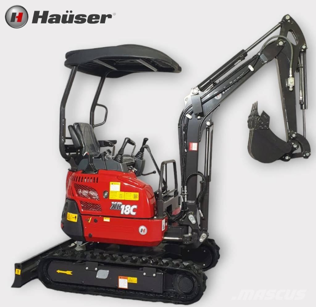 Hauser HAÜSER XR18 حفارات وسط 7 طن - 12 طن