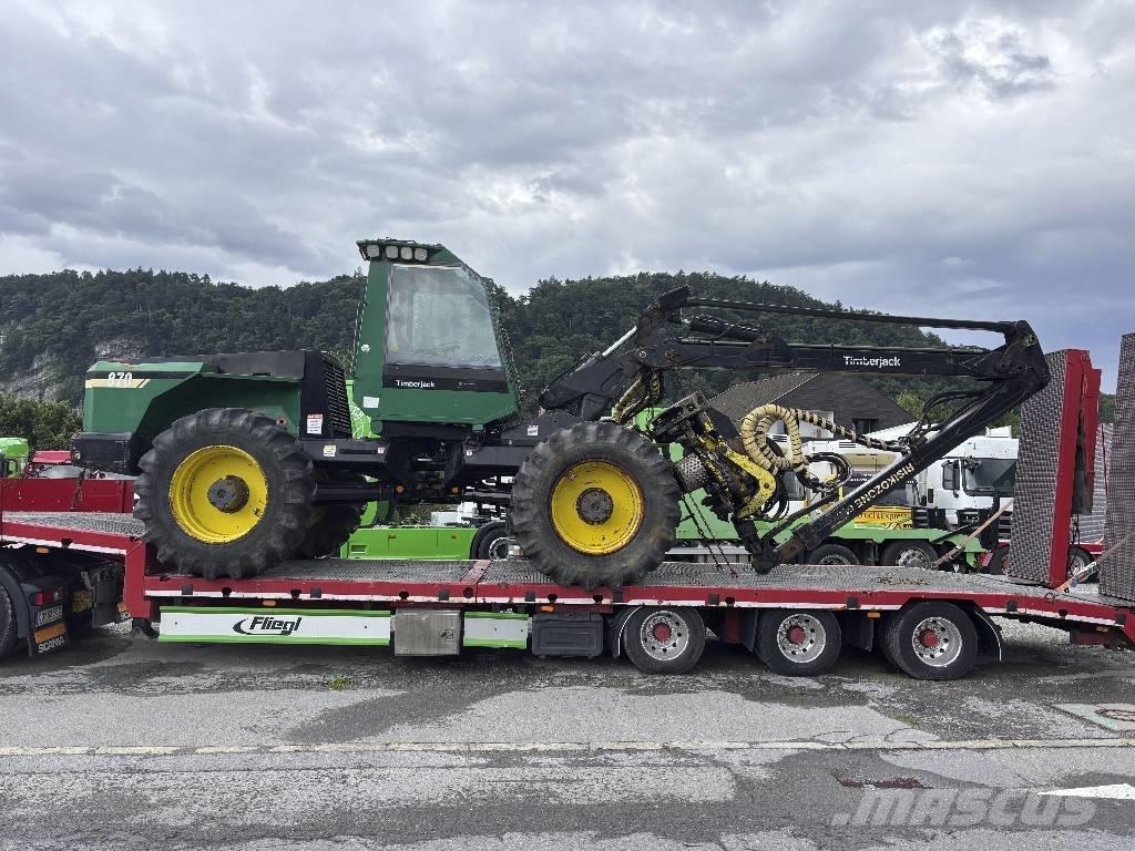 Timberjack 870 b حصادات