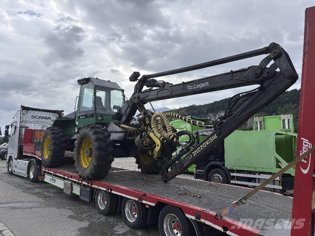 Timberjack 870 b حصادات
