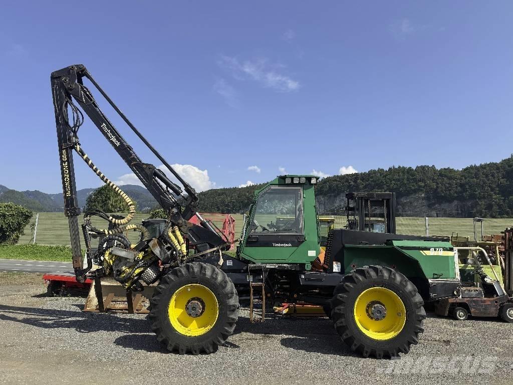 Timberjack 870 b حصادات
