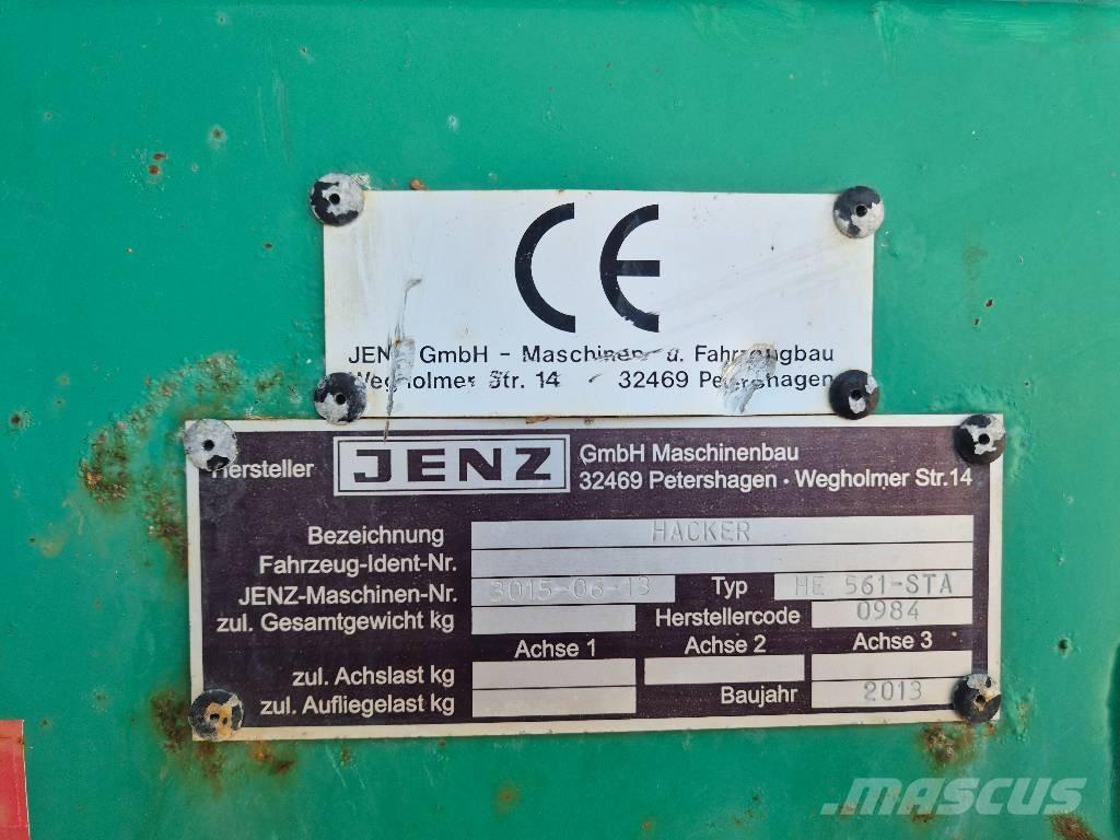 JENZ HE561STA ماكينات تقطيع أخشاب الحراجة