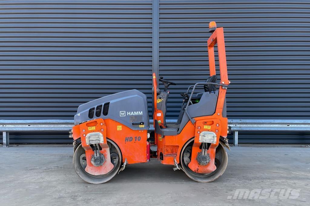 Hamm HD 10 VV مداحل ثنائية الاسطوانة