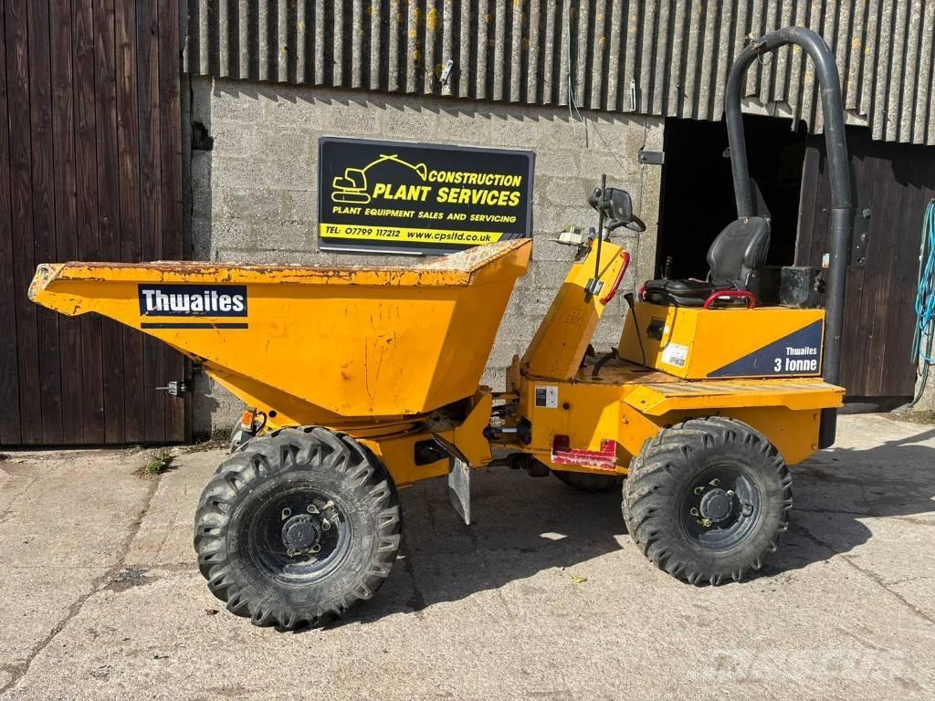 Thwaites 3 tonne عربات نقل قلابة للمواقع