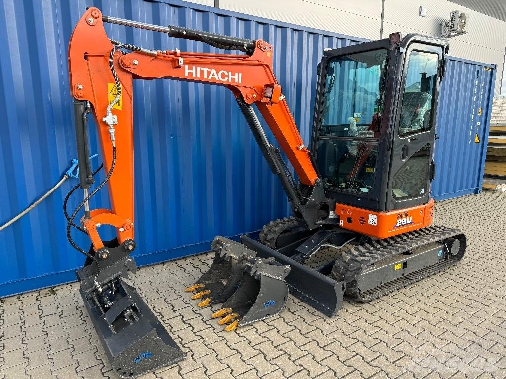Hitachi ZX 26 U-6 حفارات صغيرة أقل من 7 طن (حفارات صغيرة)