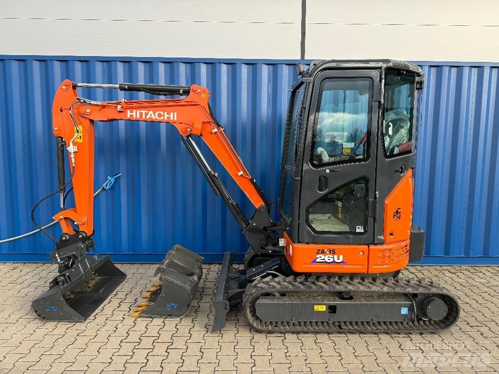 Hitachi ZX 26 U-6 حفارات صغيرة أقل من 7 طن (حفارات صغيرة)