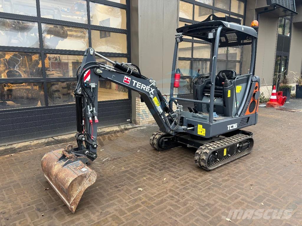 Terex TC16 حفارات صغيرة أقل من 7 طن (حفارات صغيرة)