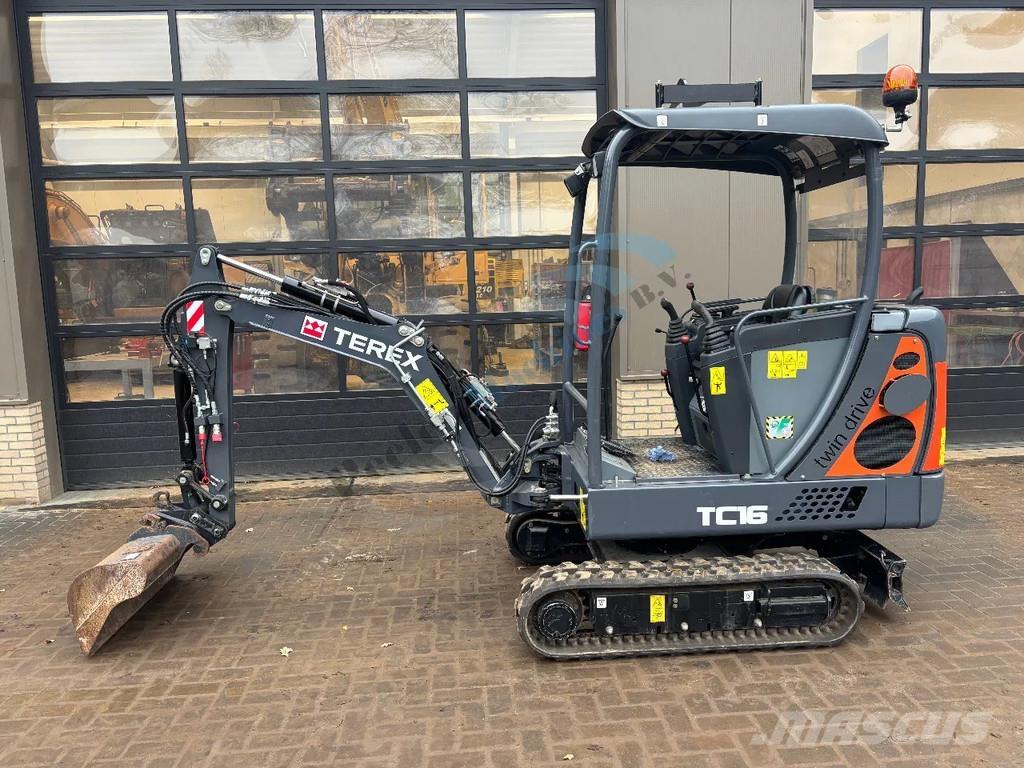 Terex TC16 حفارات صغيرة أقل من 7 طن (حفارات صغيرة)