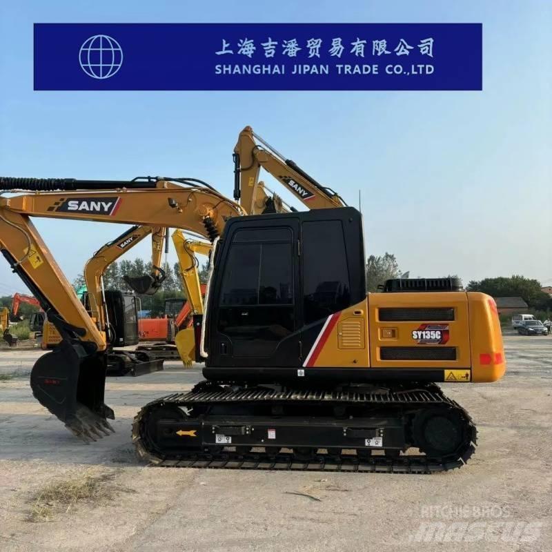 Sany SY 135 C حفارات زحافة