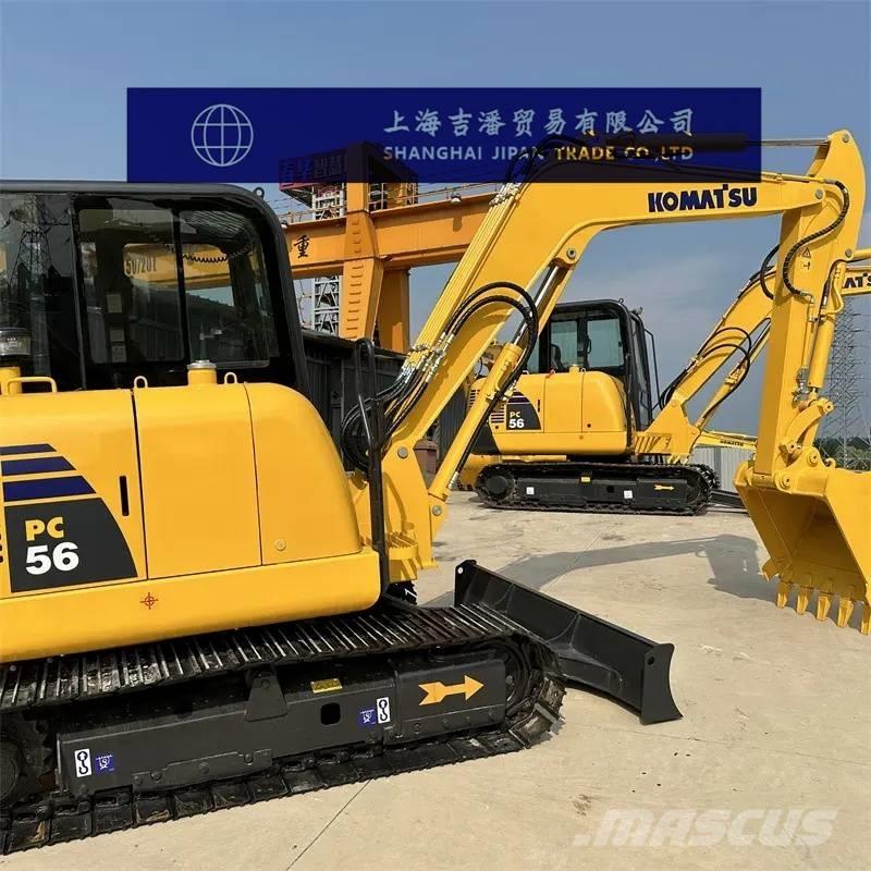 Komatsu PC 56 حفارات زحافة