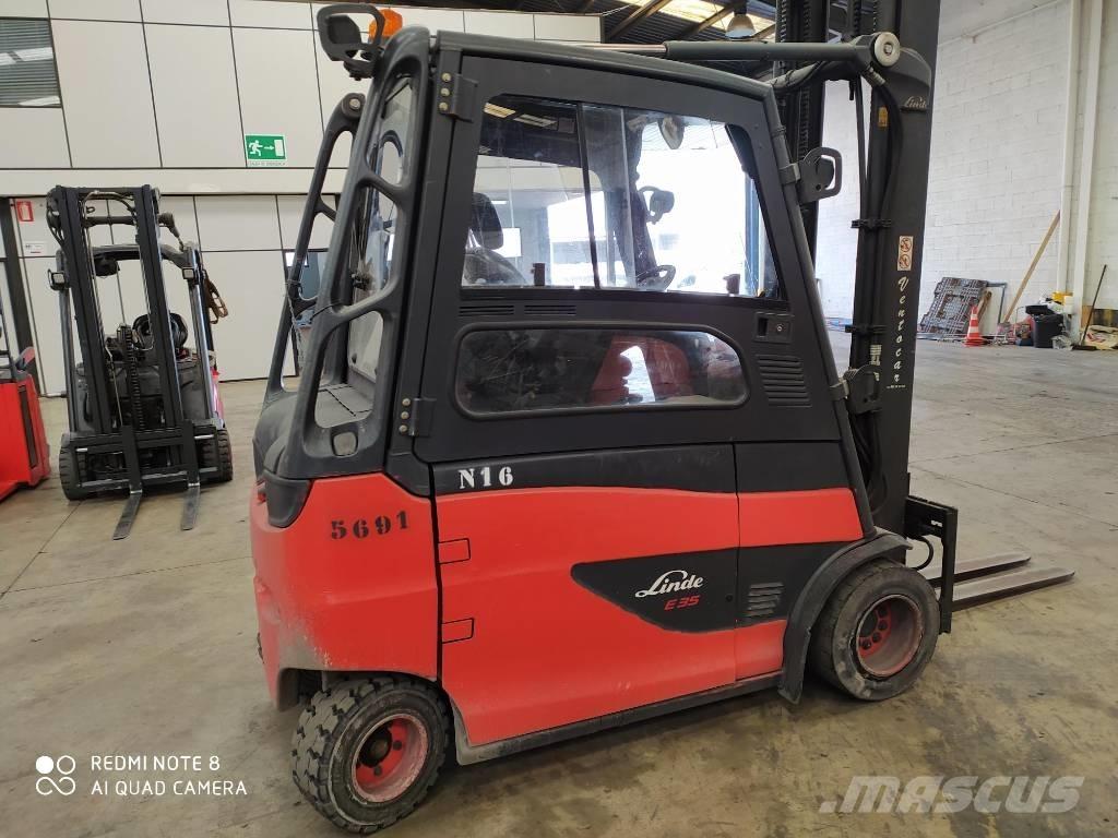 Linde E 35 HL شاحنات ذات رافعات شوكية تعمل بالكهرباء