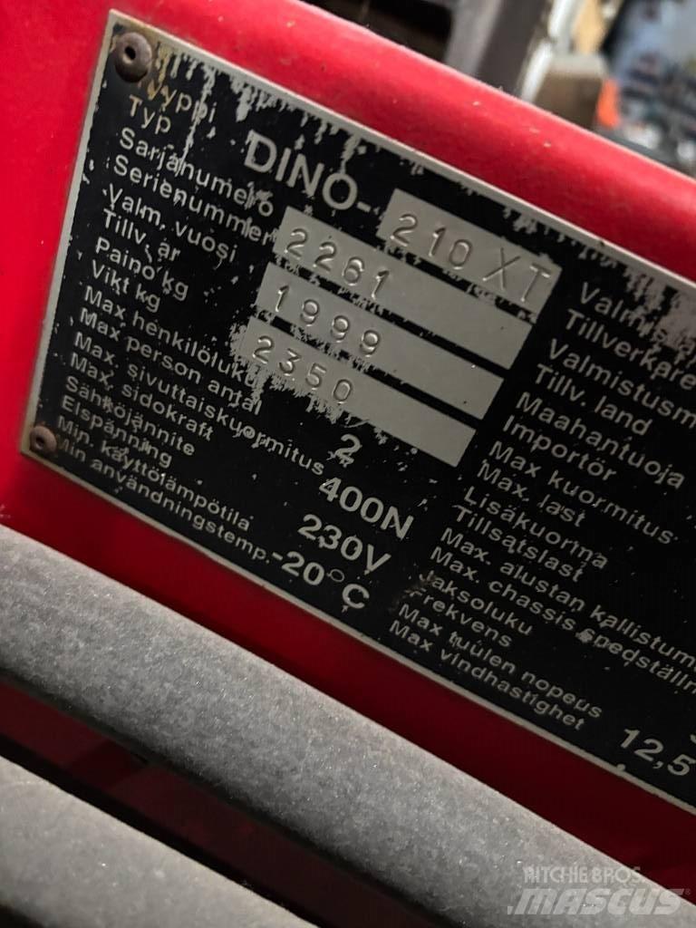 Dinolift 210 XTB-2 المنصات الهوائية المثبتة على مقطورة