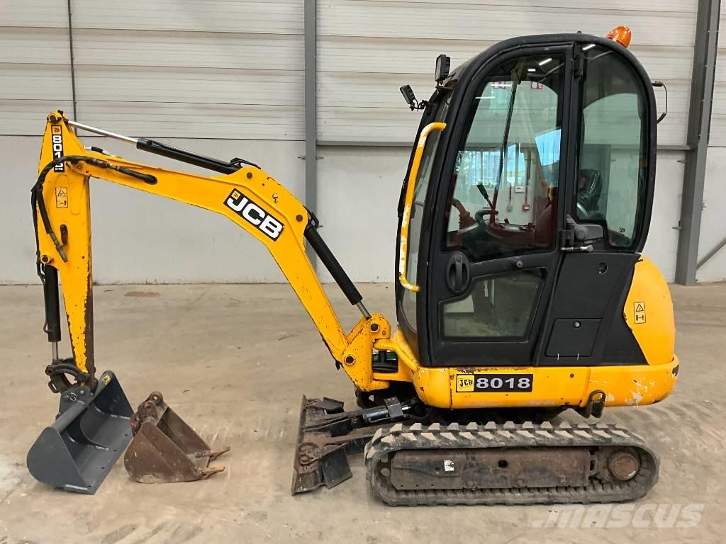 JCB 8018 حفارات صغيرة أقل من 7 طن (حفارات صغيرة)