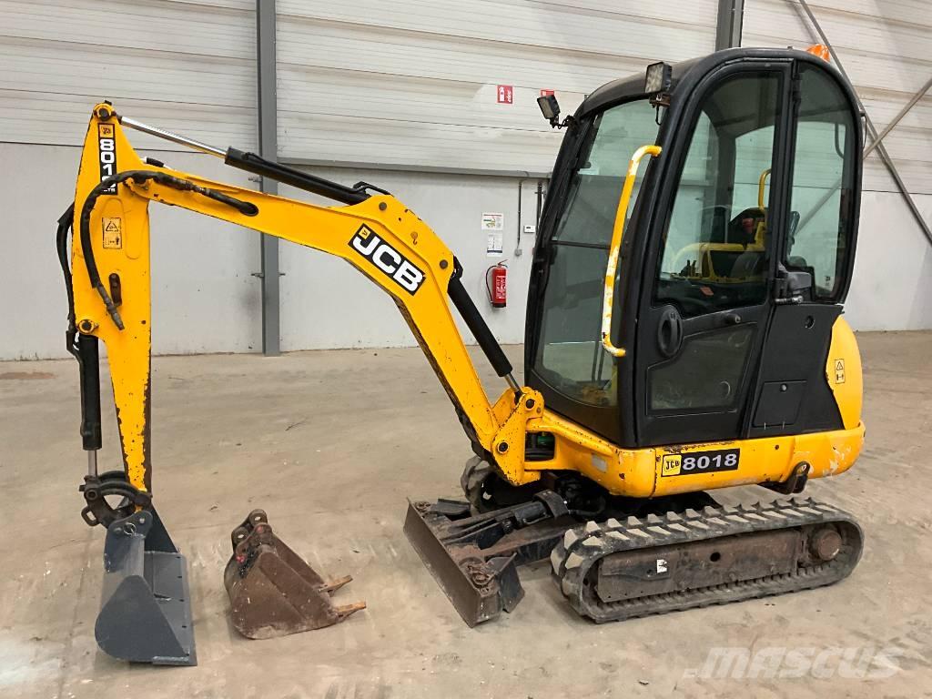 JCB 8018 حفارات صغيرة أقل من 7 طن (حفارات صغيرة)