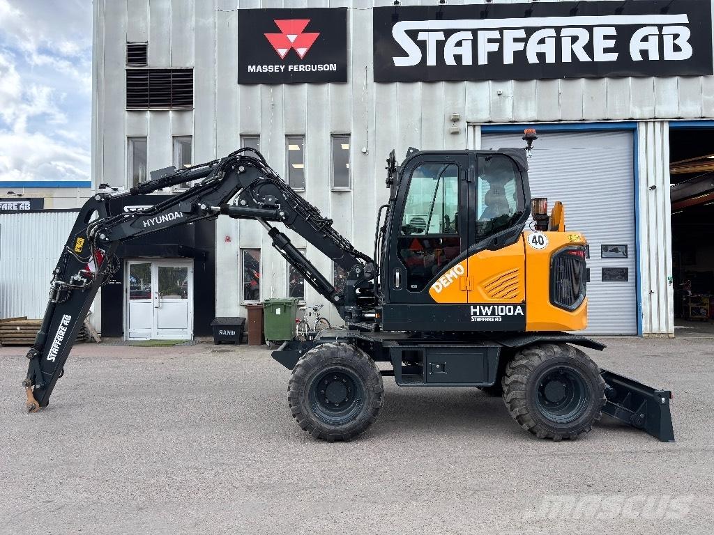 Hyundai HW100A حفارات بعجل