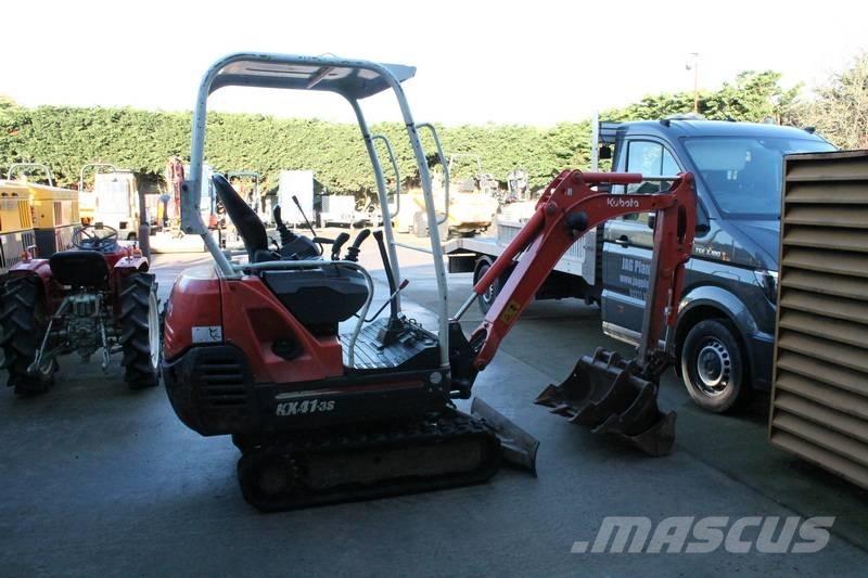 Kubota KX 41-3 S حفارات صغيرة أقل من 7 طن (حفارات صغيرة)