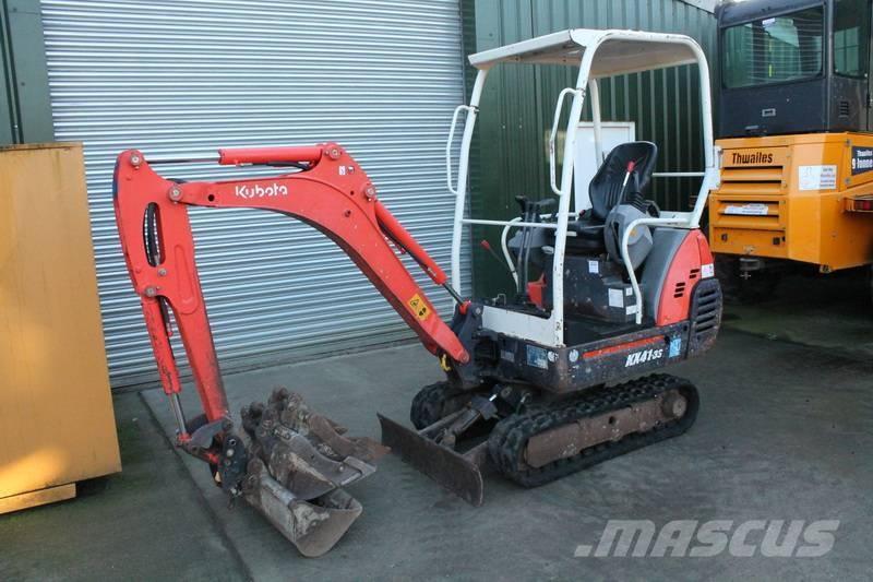 Kubota KX 41-3 S حفارات صغيرة أقل من 7 طن (حفارات صغيرة)