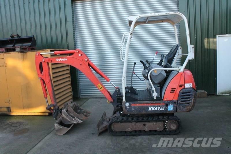 Kubota KX 41-3 S حفارات صغيرة أقل من 7 طن (حفارات صغيرة)