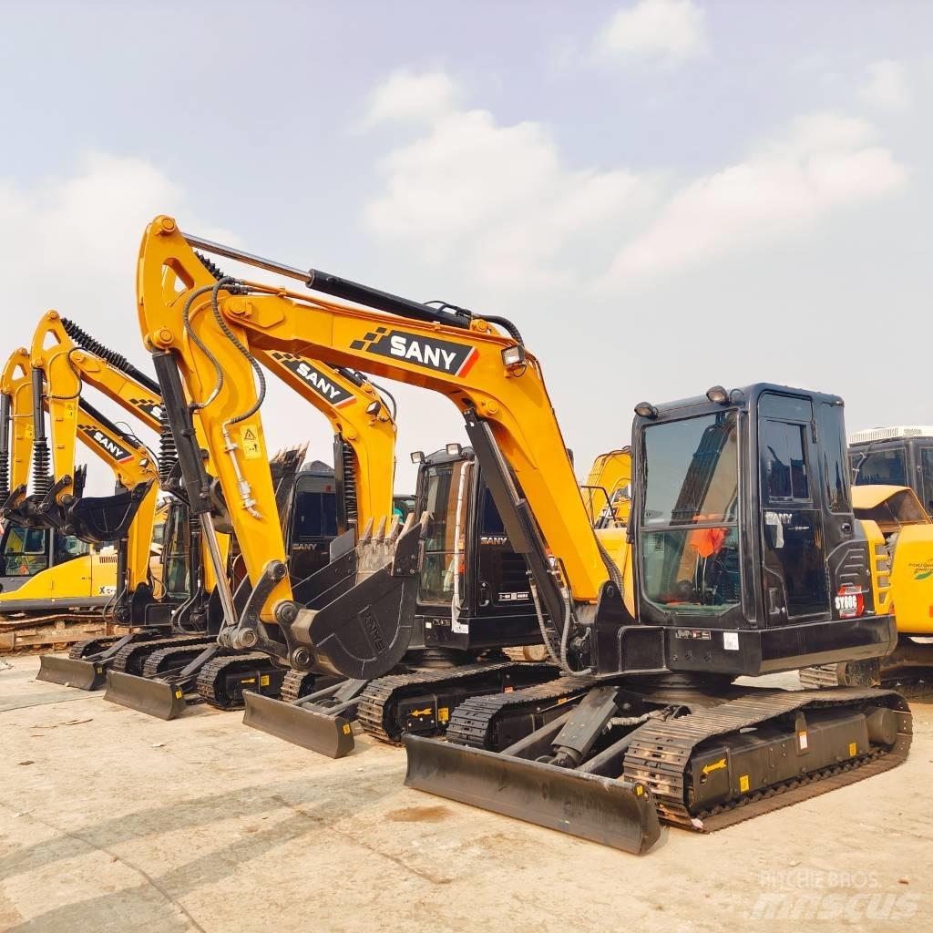 Sany SY60C حفارات صغيرة أقل من 7 طن (حفارات صغيرة)