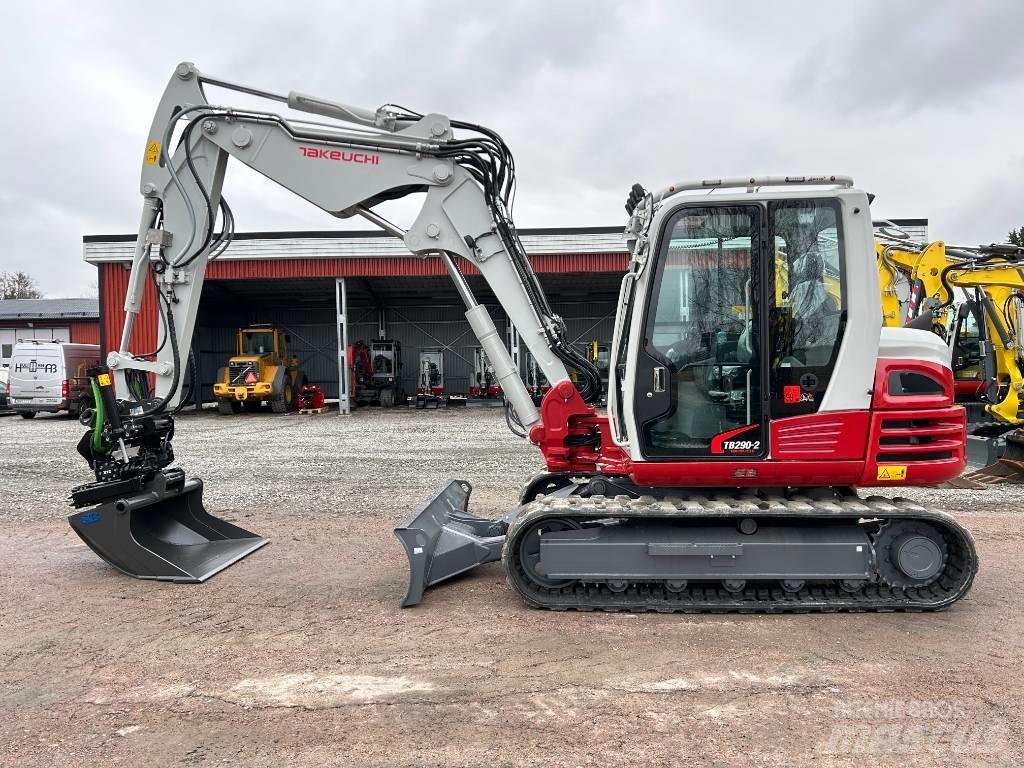 Takeuchi TB290 حفارات وسط 7 طن - 12 طن