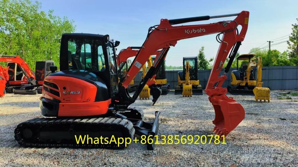 Kubota KX 163 حفارات صغيرة أقل من 7 طن (حفارات صغيرة)