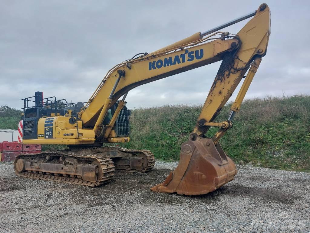 Komatsu PC490LC-11 حفارات زحافة