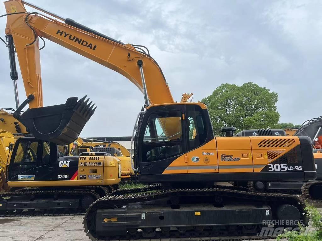 Hyundai R 305LC-9S حفارات زحافة