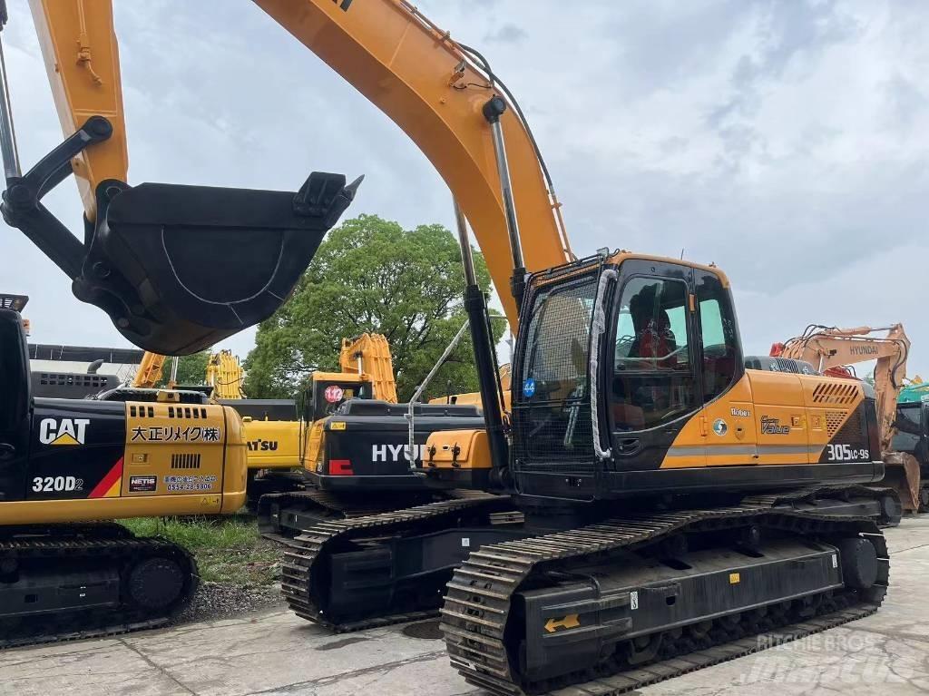 Hyundai R 305LC-9S حفارات زحافة