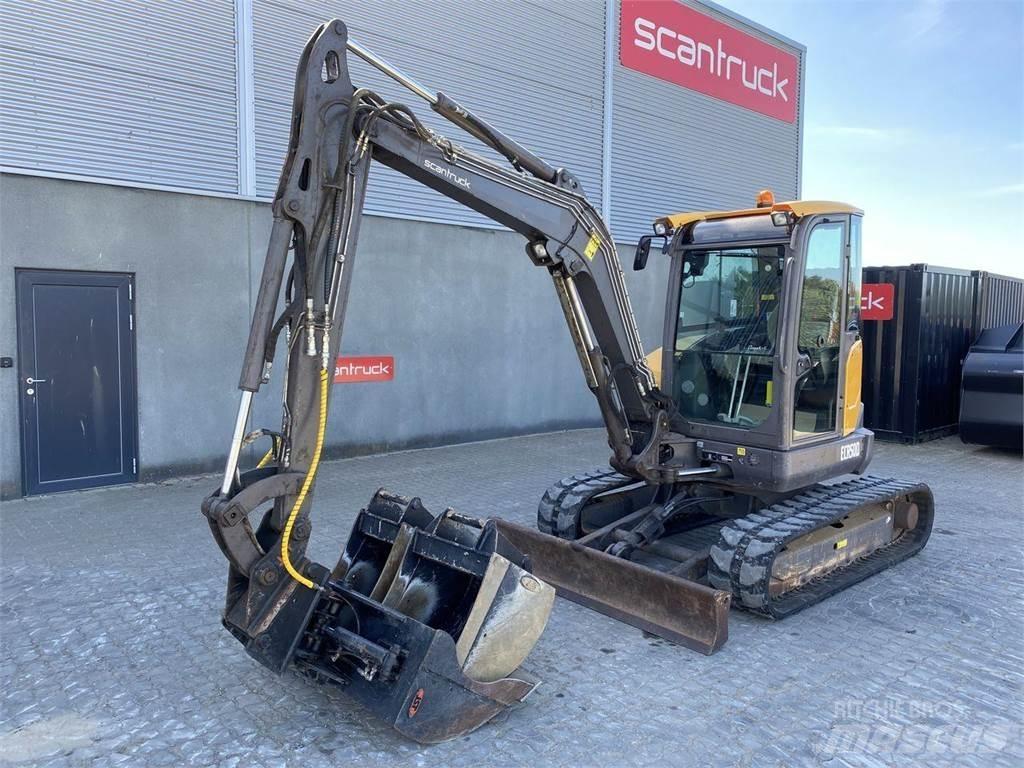 Volvo ECR50D حفارات بعجل