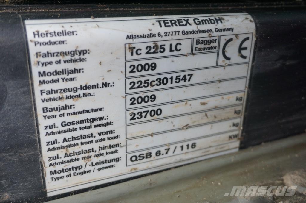 Atlas TC 225 LC حفارات زحافة