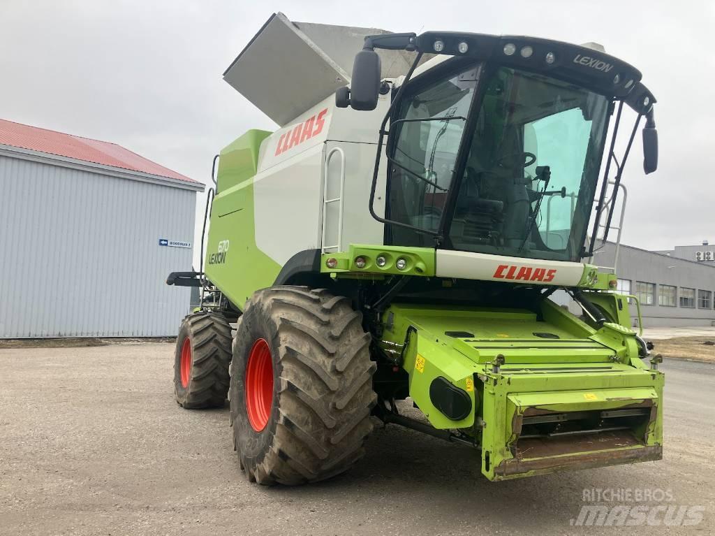 CLAAS Lexion 670 حصادات