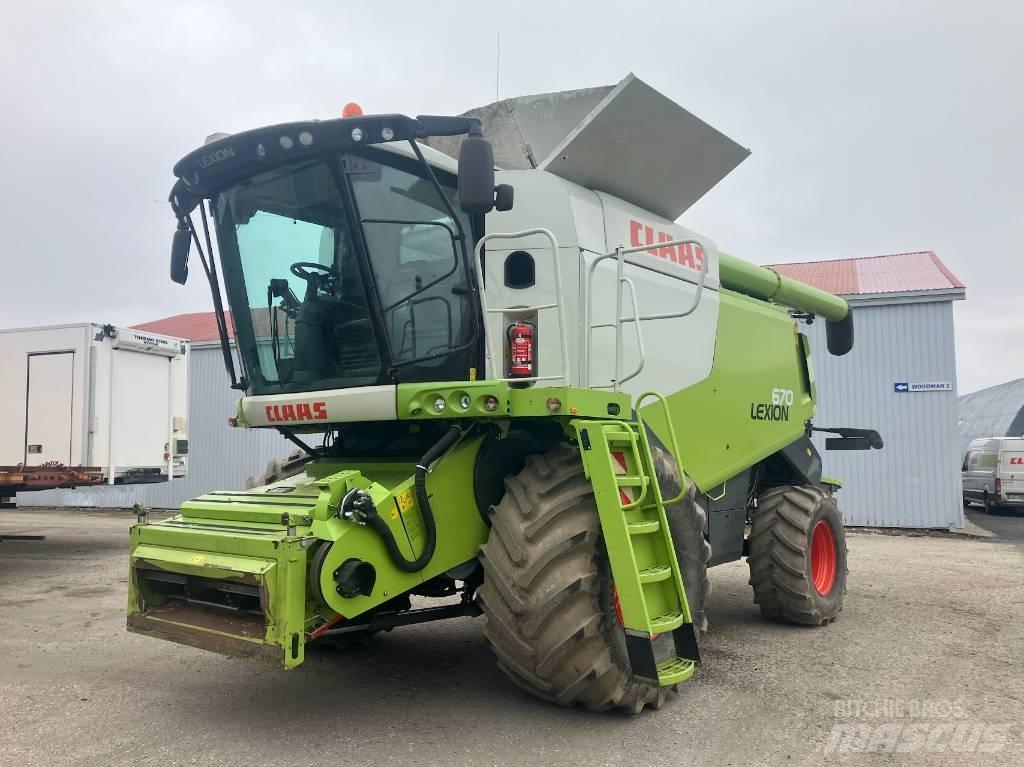 CLAAS Lexion 670 حصادات